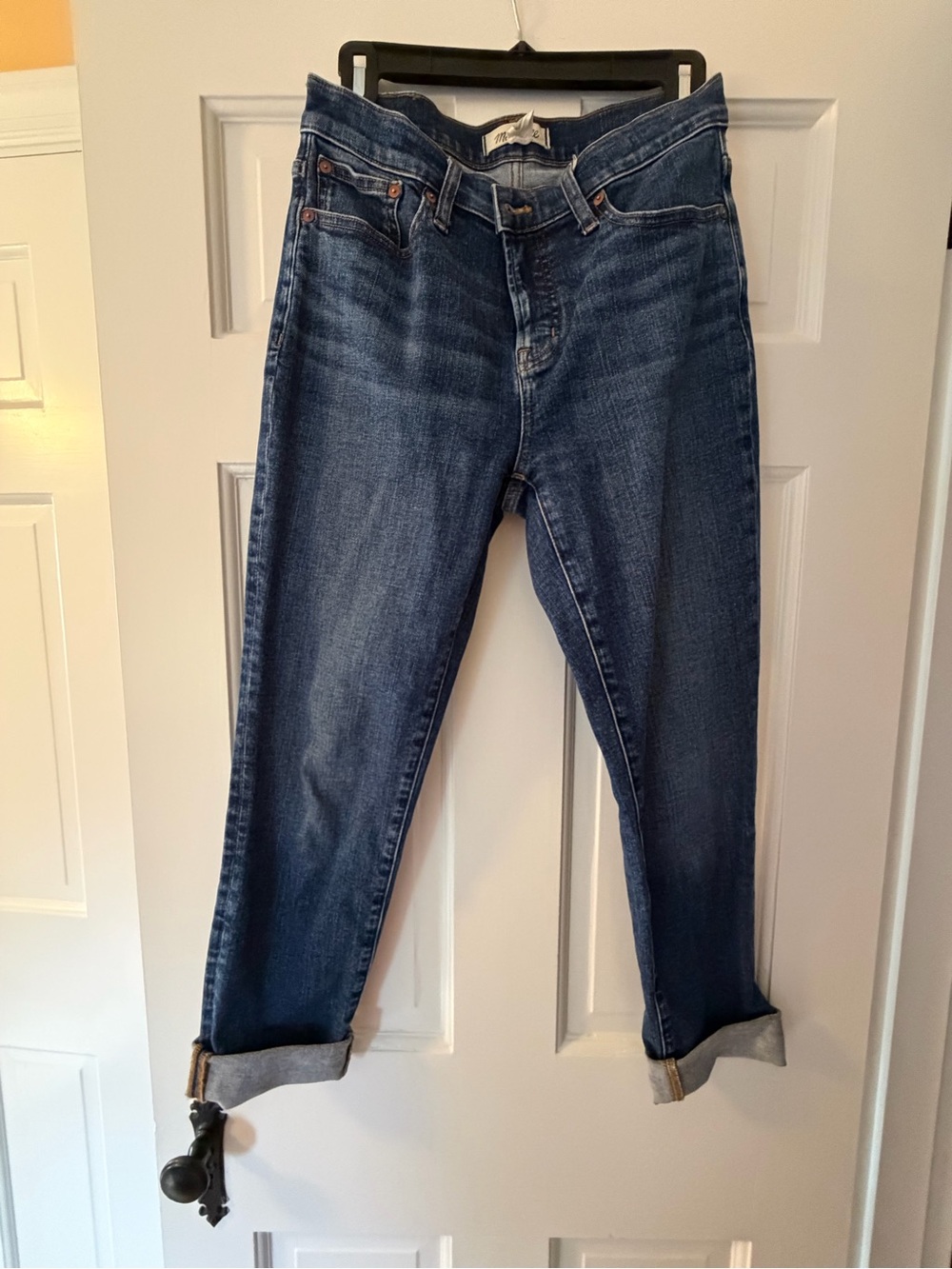 Madewell Dark Indigo Mid-Rise Perfect Vintage Jeans